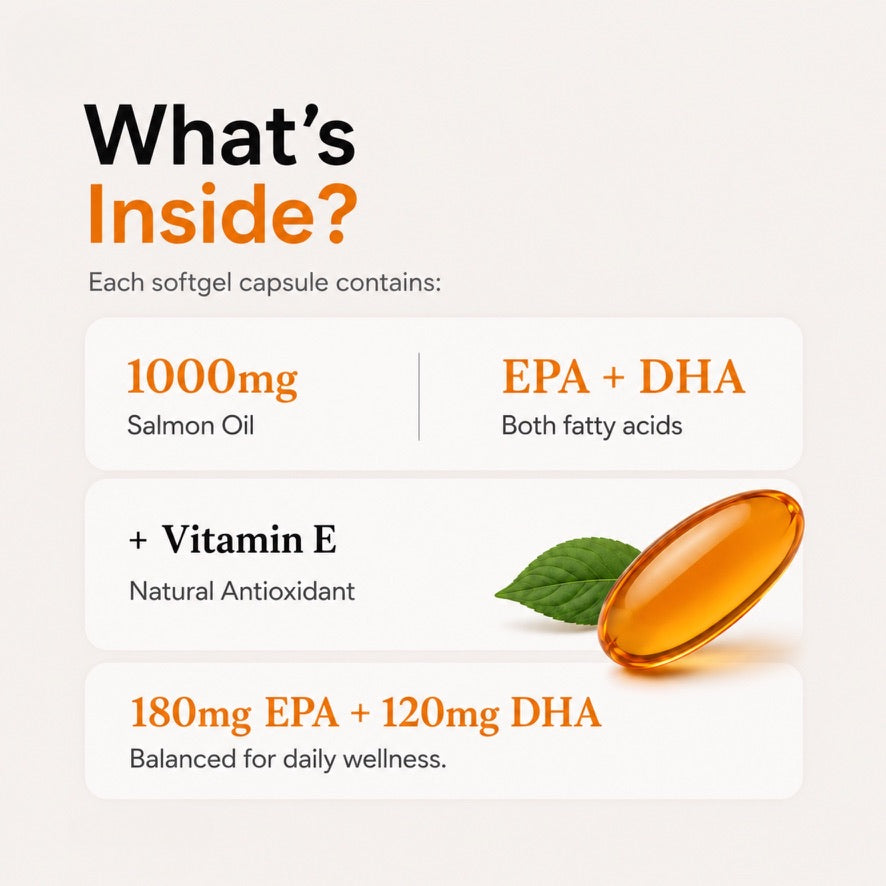 Salmon Omega-3 Fish Oil