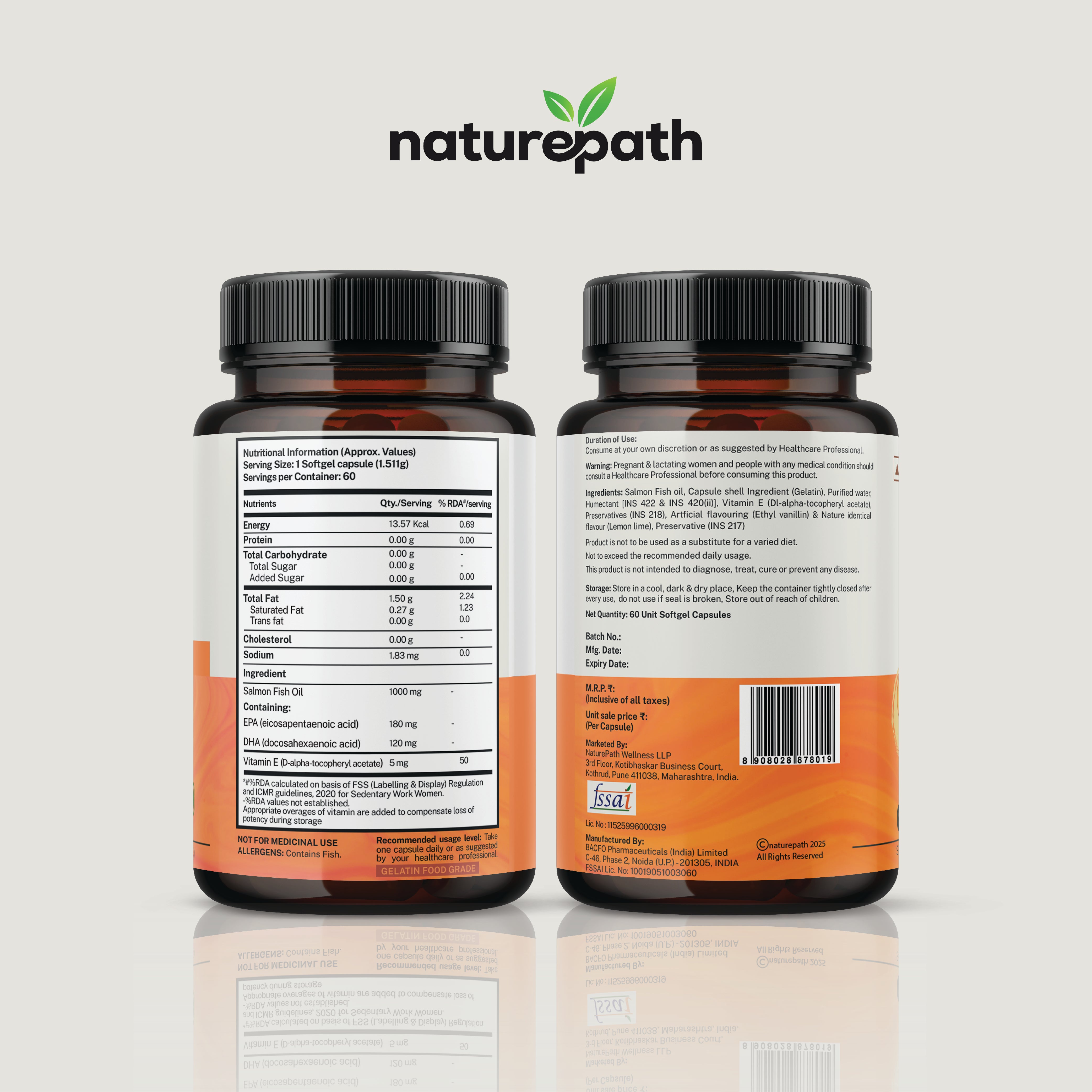 Salmon Omega-3 Fish Oil